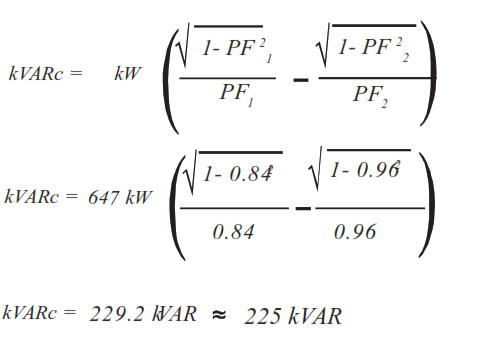 ضریب توان – مطالعه موردی: بهبود ضریب توان و ملاحظات هارمونیک در والمارت مکزیک تدبیر انرژی سپهر فرمول توان رآکتیو - بهبود ضریب توان و ملاحظات هارمونیک